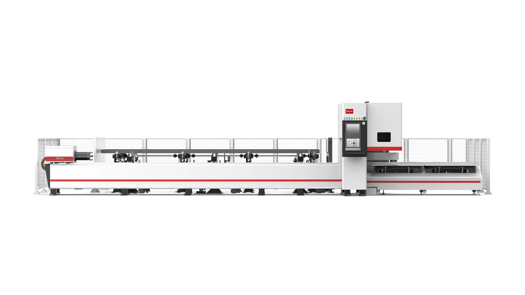 E Series — Mașină de tăiat țevi și profile cu laser, de mare eficiență — imagine 1