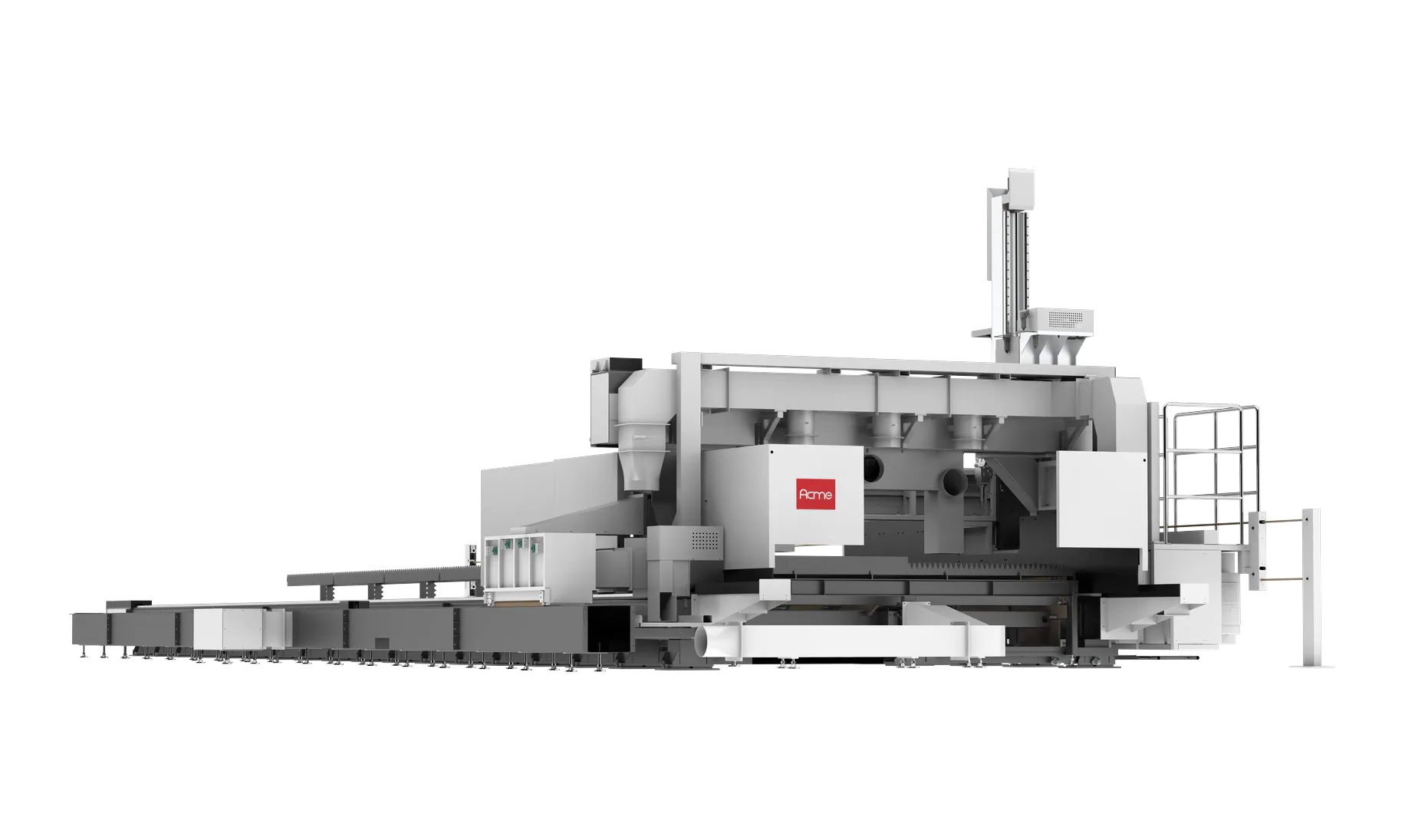 LHM Series — Mașină laser portal pentru profile grele și tablă — imagine 6