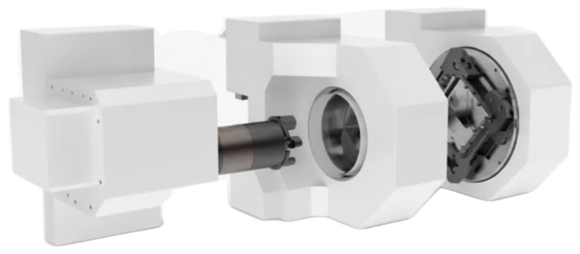 Mandrina ACME 280, configurația „trei mandrine”, țeavă rotundă Ø15–280 mm