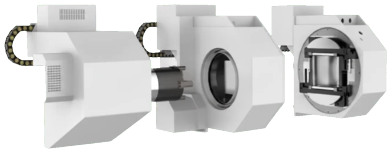Mandrina ACME 550, configurația „trei mandrine”, țeavă rotundă Ø70–540 mm